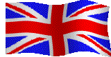 Flying Flag of United Kingdom